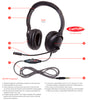 Califone NeoTech™ Plus Premium Headset with Gooseneck Microphone and 3.5mm ToGoPlug