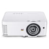 ViewSonic PS600W 3700 Lumens WXGA Networkable Short Throw Projector