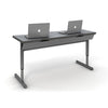 Double Computer Desk Module w/Wire Management